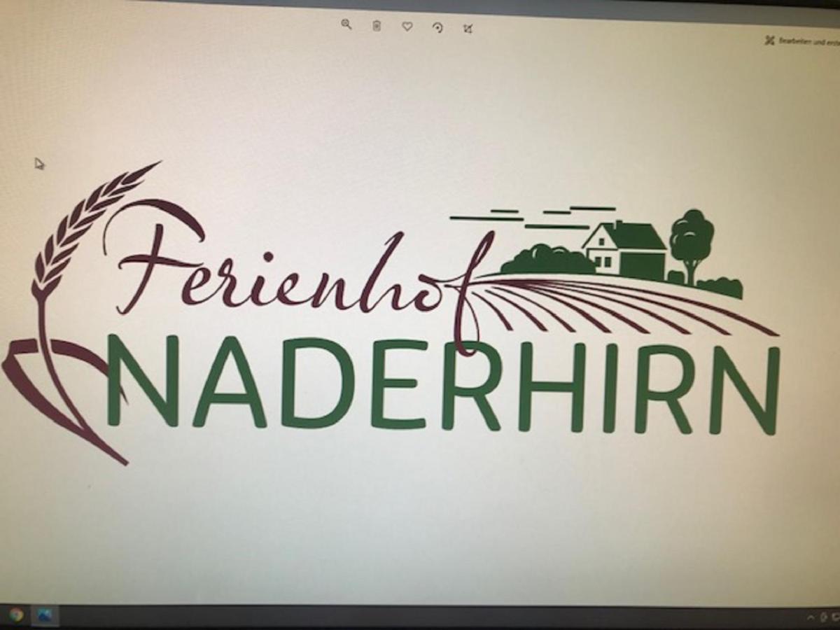 Ferienhof Naderhirn - Bauernhof Вегшайд Екстер'єр фото